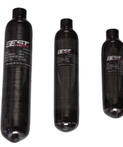 Theoben Rapid Extra Capacity Carbon Fibre Buddy Bottle